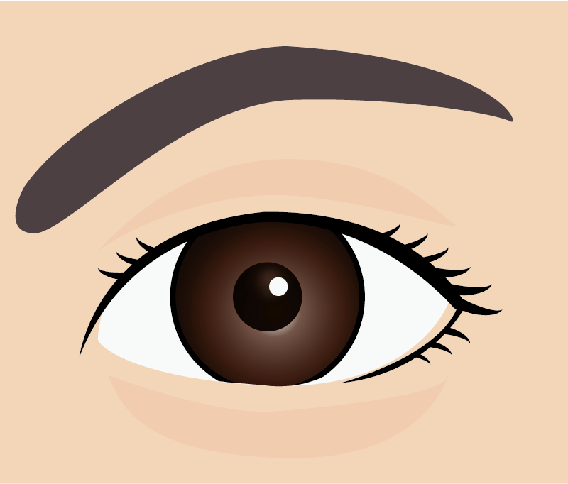 眼瞼下垂ではない眼