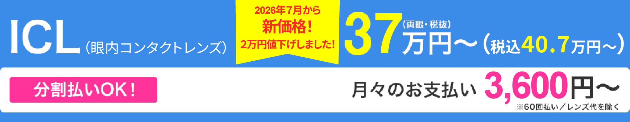 ICL 41.9万円～