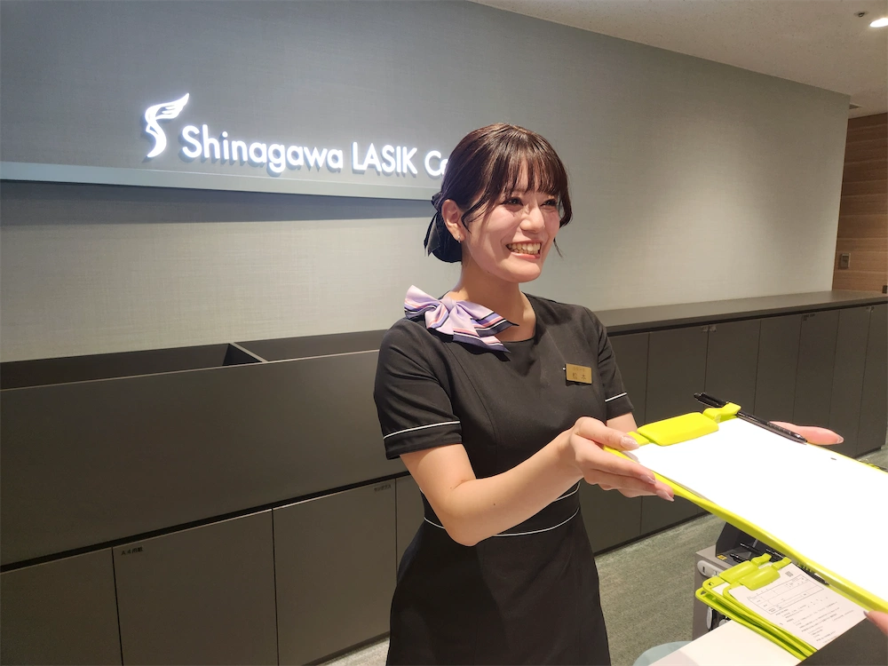 東京院 受付クラーク